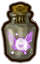 A bottle from Twilight Princess with a fairy trapped inside.